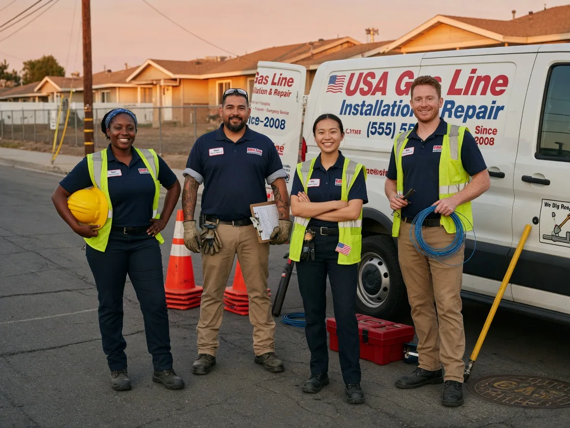 Gas Line Installation company in Peggy, TX